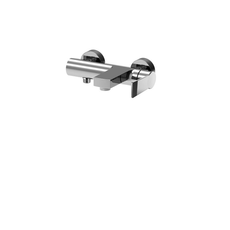 Tango Bath Shower Mixer with diverter Cromo -  Paffoni TA022CR
