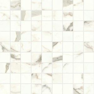 Marvel Shine Calacatta Prestigio 30x30 Mosaique  Poli  - A424 Atlas Concorde CERAMICHE ATLAS CONCORDE - 1