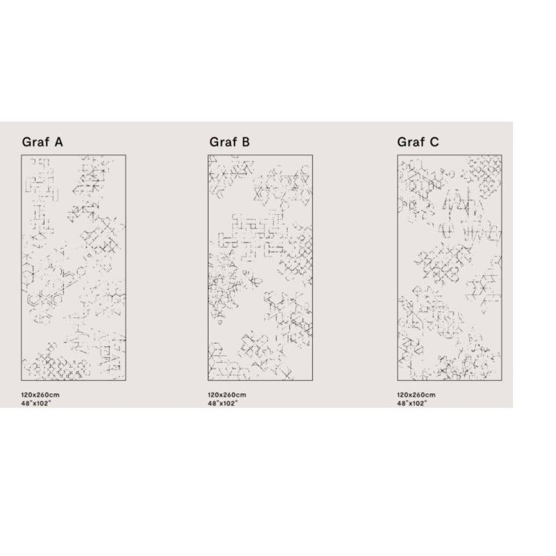 SLIMTECH NEXTONE GRAFICO C GRAY  260X120 6mm  - Lea Ceramiche LS6NX1C LEA CERAMICHE - 1