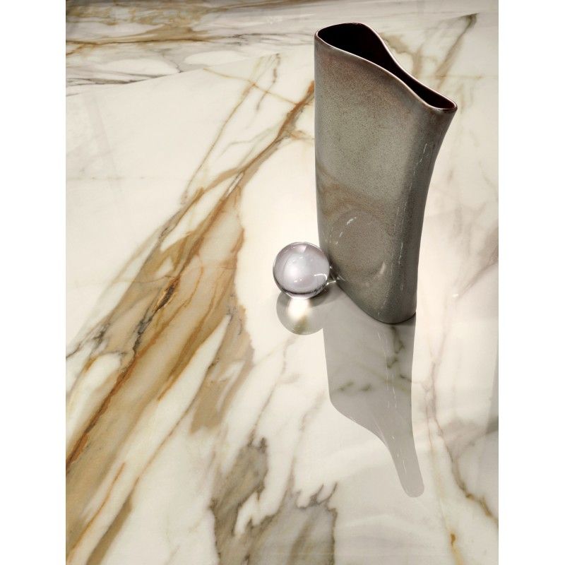 SLIMTECH SYNESTESIA GOLDEN BORGHINI POLIERT 60X120 6mm  - Lea Ceramiche LSXS5X1 LEA CERAMICHE - 1