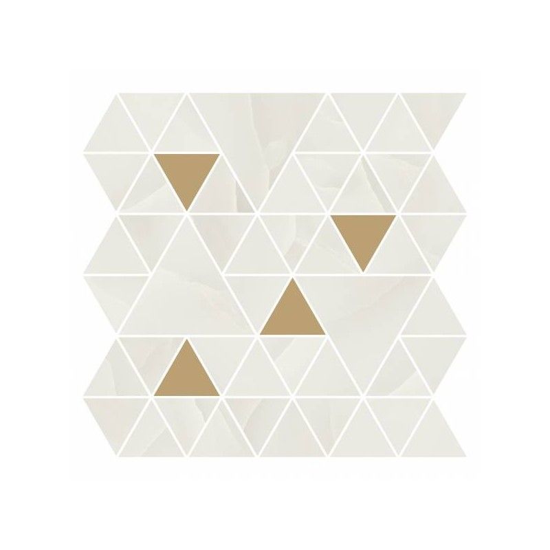 PRESTIGIO ONYX WHITE Mosaik T Glaenzed Rektifiziert  30x30 - REFIN NZ93 REFIN - 1