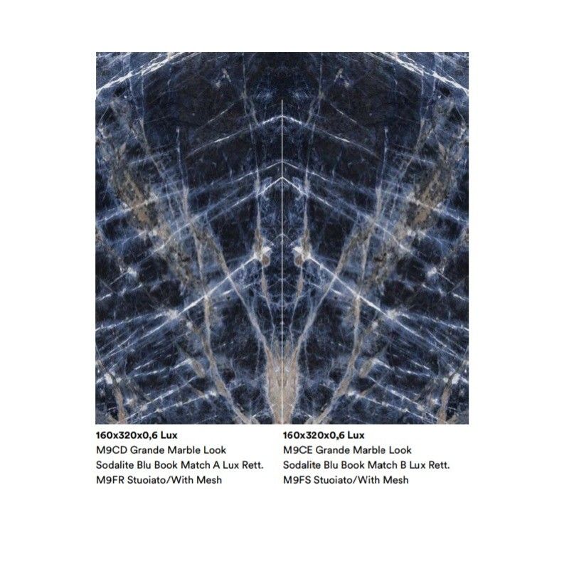 GRANDE MARBLE LOOK A SODALI B LUX Rektifiziert 160X320 cm - Marazzi M9CE MARAZZI  - 1