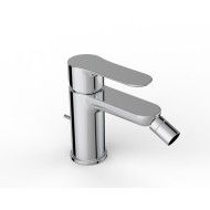 Ultra Single lever bidet mixer with plug - Rubinetteria Zazzeri 4600 1201 A00  - 1