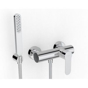 Ultra Miscelatore vasca esterno - Completo di flessibile e doccetta - Rubinetteria Zazzeri 4600 Q418 A00  - 1