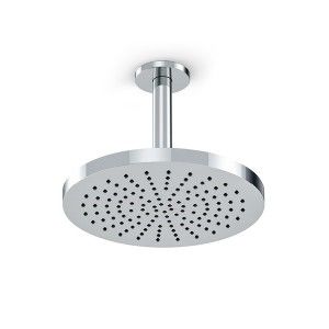 Ultra Braccio a soffitto 20 l.100mm con soffione ABS 200 - ECO AIR - Rubinetteria Zazzeri 4600 SO02 A00  - 2