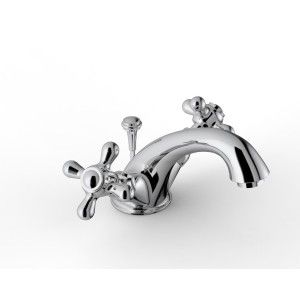 800 Melangeur de lavabo monotrou - L127 x H70 mm - Rubinetteria Zazzeri 2000 2100 A00  - 1