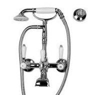 Kent 3 Mitiguer bain douche mural avec fixation douchette murale - Rubinetteria Zazzeri 5502 0401 A00  - 1