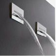 Shirò Bec cascade du mur avec etagere extractible - Rubinetteria Zazzeri 1100 0403 A00  - 1