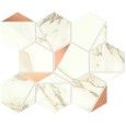 MARVEL SHINE Marvel Calacatta Imperiale Gold Hex 25,1x29  Shiny - Atlas Concorde A4WW CERAMICHE ATLAS CONCORDE - 1