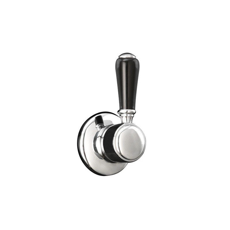 Built-in diverter with porcelain lever - Chrome DEVON&DEVON - 1