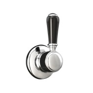Built-in diverter with porcelain lever - Chrome DEVON&DEVON - 1
