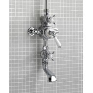 Shower Mixers Thermostatic Mixer for Bathtub and Shower - Chrome DEVON&DEVON - 1