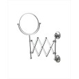 Cavendish Specchio estensibile L22,5/64,8xH40,3 con finitura Cromo DEVON&DEVON - 1