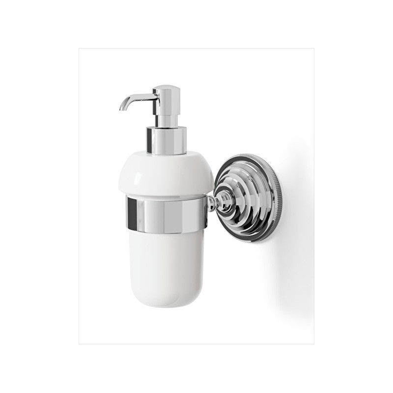 Diamond Dispencer porta sapone L7,6xH17,2xD14,1 con finitura Nickel Lucido DEVON&DEVON - 1