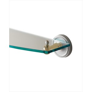 Dorothy Mensola in cristallo L60xH7,7xD18 con finitura Oro Chiaro DEVON&DEVON - 1