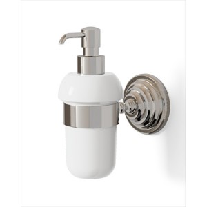 Gemstone Dispenser porta sapone L7,6xH17,2xD14,1 con finitura Nickel Lucido DEVON&DEVON - 1