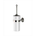 Gemstone Toilet brush holder L11,5xH40,5xD17,3 with Polished Nickel finish DEVON&DEVON - 1