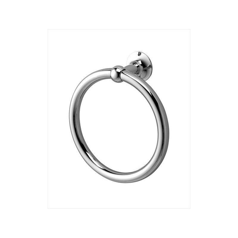 New York Towel ring L21xH22,6xD8 with Chrome finish DEVON&DEVON - 1