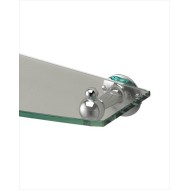 New York Mensola in cristallo L60xH6xD15 con finitura Cromo DEVON&DEVON - 1