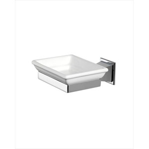 Time Soap dish L14,5xH6xD17,2 with Chrome finish DEVON&DEVON - 1
