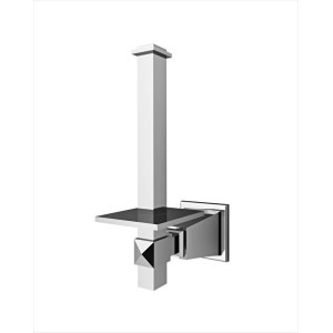 Time Spare roll holder L6xH19,6xD10,8 with Chrome finish DEVON&DEVON - 1