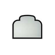 Frame Mirrors Music Mirror Spiegel Glänzende Lackierung L100xH80xD4 mit Finitur Deep Black DEVON&DEVON - 1