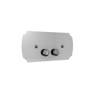Accessories For Sanitaryware Placca di comando per cassetta L33xH17xD3 con finitura Cromo