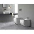 NEXT Bidet AM BODE 1 Loch OHNE SEITLICHE LOECHER PURE FIX  360x560 Hatria 