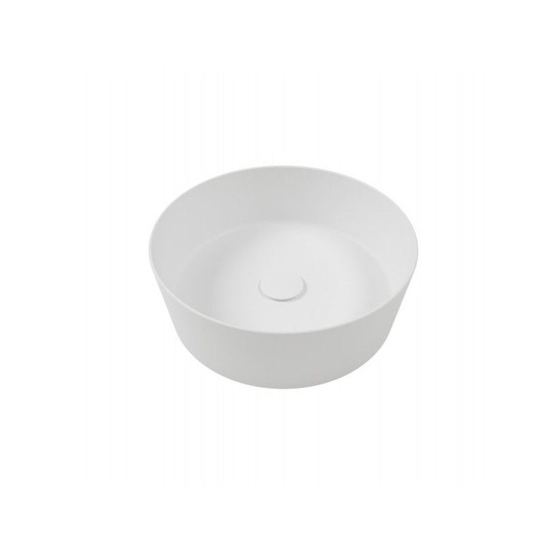 HAPPY HOUR SLIM  Lavabo appoggio 07:00 S senza fori senza troppopieno 44X44  HATRIA