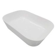 HAPPY HOUR SLIM Countertop washbasin 18:00 S without holes without overflow 50X38 HATRIA