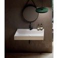 BAHIA 13  Lavabo  80X46,5  Monoforo con troppo pieno Bianco    HATRIA