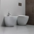 FOREVER 55 BACK TO WALL  ADJUSTABLE FLOOR STANDING WC 55x50x h41 cm Disegno Ceramica