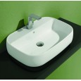 COMPTOIR FLAG / LAVABO MURAL 64 BLANC - Ceramica Flaminia 