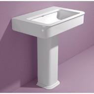 WASHBASIN MADRE 95 COUNTERTOP WALL HUNG OR ON PEDESTAL WHITE   - Ceramica Flaminia 