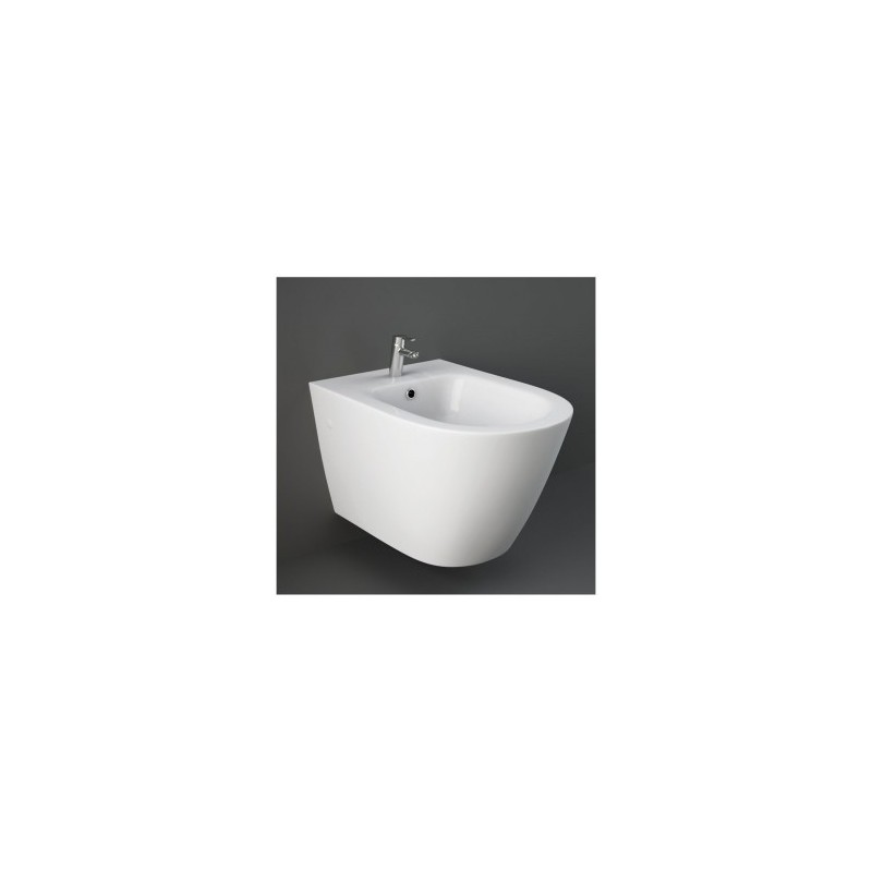 Bidet Sospeso Monoforo RESORT  52x36x32cm FISSAGGI NASCOSTI PROTEK Rak Ceramics