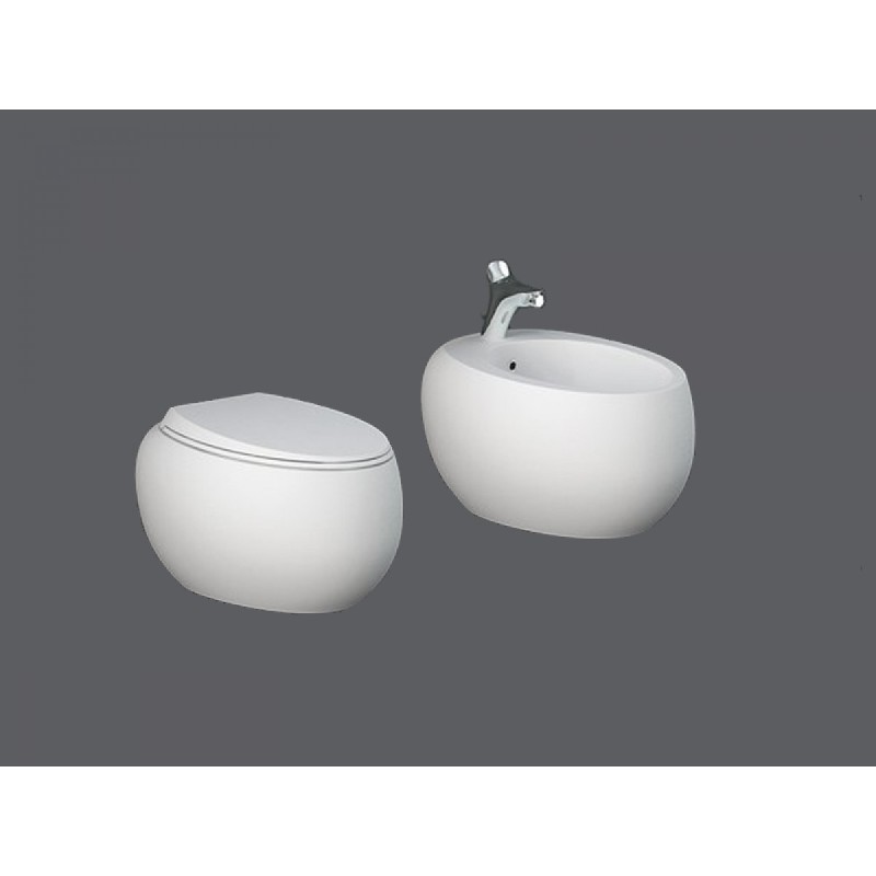 Bidet Sospeso monoforo fissaggi nascosti inclusi CLOUD Rak Ceramics