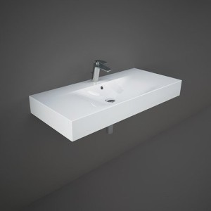 SINGLE HOLE DES White Wall-hung Washbasin Rak Ceramics