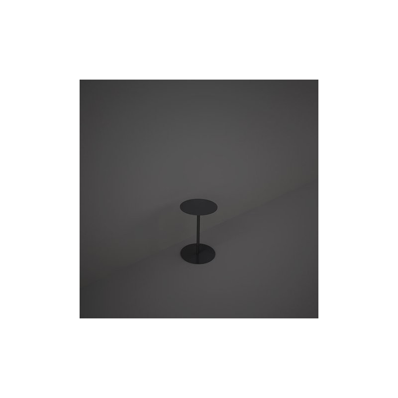 TAVOLO ROTONDO LATERALE 43 CM DES NERO  Rak Ceramics