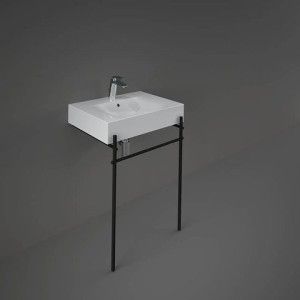 PIEDS METAL AVEC BARRE HORIZONTAL DES POUR LAVABO 81/61CM  Rak Ceramics