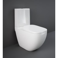 MONOBLOCK WC Back to wall RIMLESS DES HIDDEN FIXINGS 64x38x42cm + CISTERN  Rak Ceramics