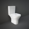 WC MONOBLOC HINTER ÖFFNEN RESORT RIMLESS 60x36x79cm + Kassette und Akku   Rak Ceramics RAK CERAMICS - 1