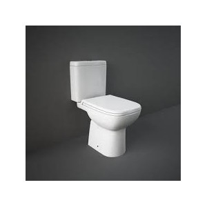 MONOBLOCK WC ORIGIN 62X36X40 CM cm wall drain + CASSETTE Rak Ceramics