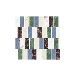 MARMOREA INTENSA Mosaico MIX 2,9X7,5 Levigato Rettificato - Ceramica Fioranese 0M5MS3L FIORANESE CERAMICHE - 1