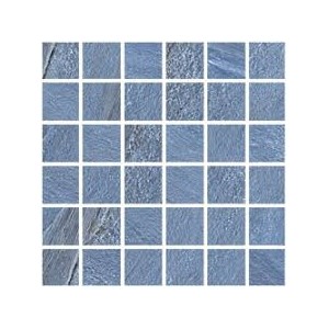 MARMOREA INTENSA Mosaico AZUL BAHIA 5X5 Levigato Rettificato - Ceramica Fioranese M56MS5L FIORANESE CERAMICHE - 1