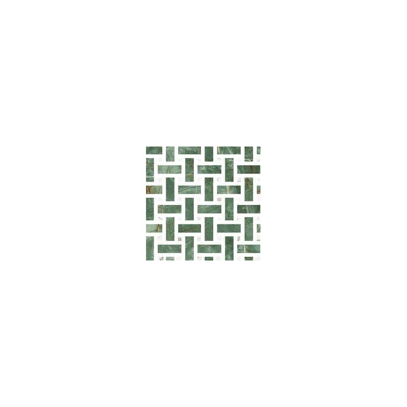MARMOREA INTENSA EMERALD DREAM Mosaico Weave - Ceramica Fioranese M58MS2L FIORANESE CERAMICHE - 1