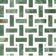 MARMOREA INTENSA EMERALD DREAM Mosaico Weave - Ceramica Fioranese M58MS2L FIORANESE CERAMICHE - 1