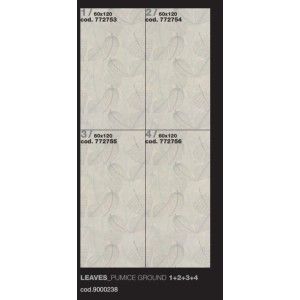 EARTHTECH/ DECORS COMFORT   LEAVES 1 PUMICE  GROUND  6MM 60X120  RETTIFICATO  - Floor Gres 772753 FLORIM ARCHITECTURAL DESIGN - 