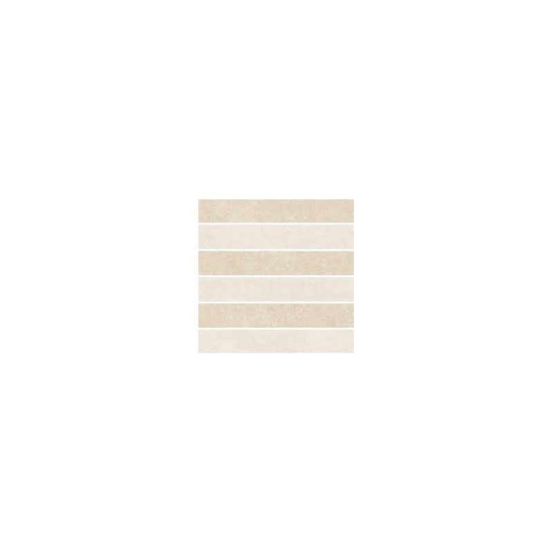 ELEMENTAL STONE CREAM SANDSTONE MOSAIC 3D GLOSSY 30X30 - CERIM 767174