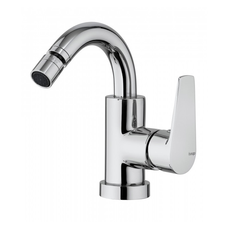 Bongio PI7 bidet mixer with swivel spout and 1.1/4" pop-up waste  BONGIO RUBINETTERIE  - 2