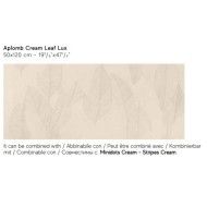 Aplomb Cream Leaf Lux 50x120 - Atlas Concorde A6SH CERAMICHE ATLAS CONCORDE - 1